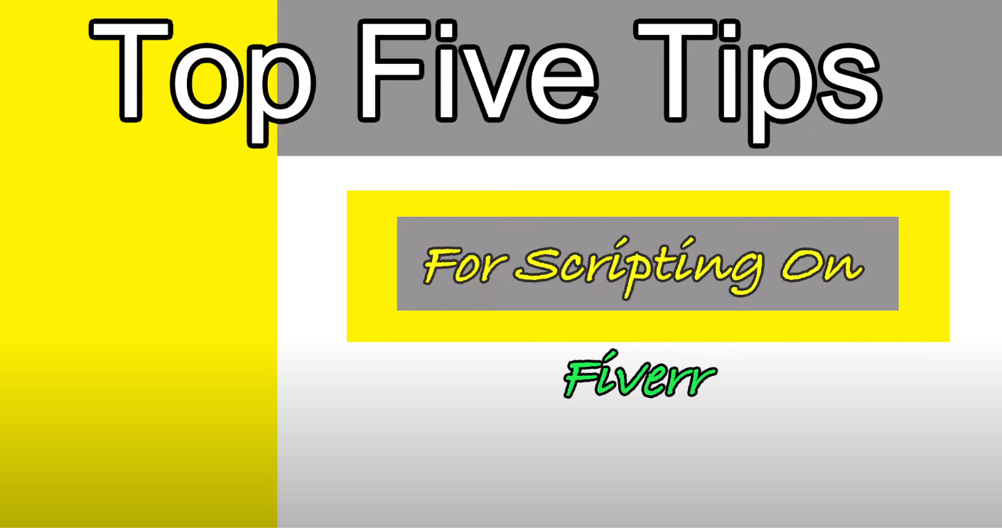 (Roblox Scripting) Top 5 Tips For Making Side Income On Fiverr