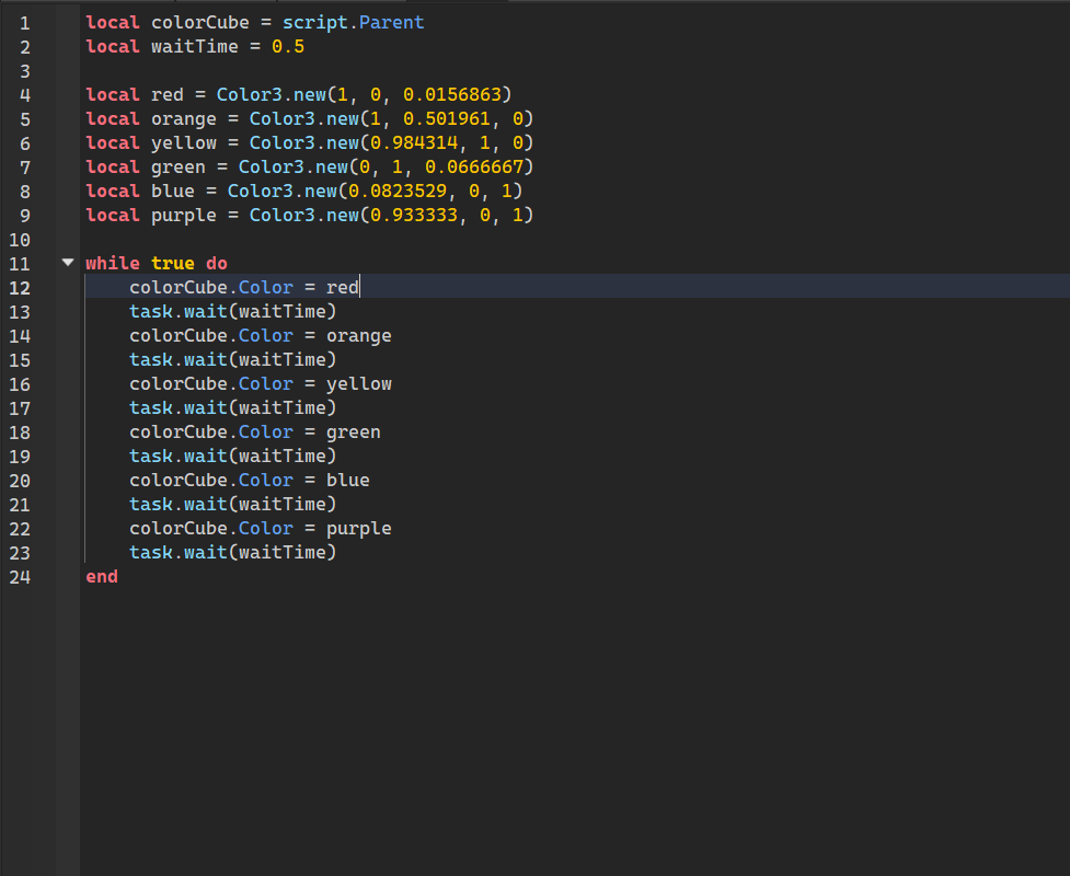 Completed Noob Half Code